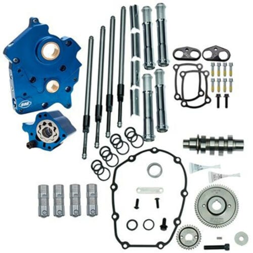 PartzBiz HD: 3460257-S&S M8 Cam Plate Oil Pump Kit Package Chrome 465G Gear Harley Touring Softail PartzBiz HD: 3460257-S&S M8 Cam Plate Oil Pump Kit Package Chrome 465G Gear Harley Touring Softail