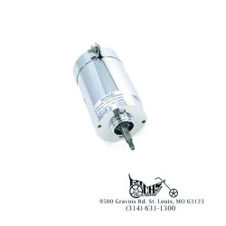 PartzBiz HD 32-0207 - Chrome 12 Volt 2-Brush Generator Harley Panhead Shovelhead Sportster FL 29975-65