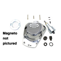 PartzBiz HD 32-1973 - Burkhardt Magneto Nose Cone Shovel Drive Cam Cover Shovelhead EVO FXST FL 73-92 PartzBiz HD 32-1973 - Burkhardt Magneto Nose Cone Shovel Drive Cam Cover Shovelhead EVO FXST FL 73-92