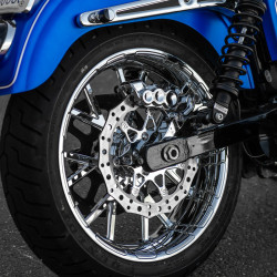PartzBiz HD 33-10102-202 - Arlen Ness Procross Chrome 11.8” Front Floating Brake Rotor Harley Softail Dyna PartzBiz HD 33-10102-202 - Arlen Ness Procross Chrome 11.8” Front Floating Brake Rotor Harley Softail Dyna