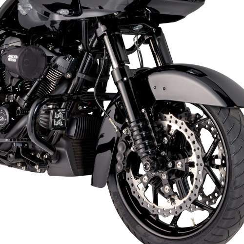 PartzBiz HD: 3443338-Arlen Ness Billet Wheel Black Brake Rotor Adapter Kit Harley Touring 2014-20