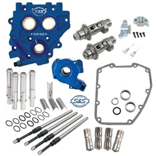 PartzBiz HD: 3460211-S&S 585CE Easy Chain ไดรฟ์เพลาลูกเบี้ยว Cam Chest Plate Pushrod Kit Harley 06-17 585 PartzBiz HD: 3460211-S&S 585CE Easy Chain ไดรฟ์เพลาลูกเบี้ยว Cam Chest Plate Pushrod Kit Harley 06-17 585