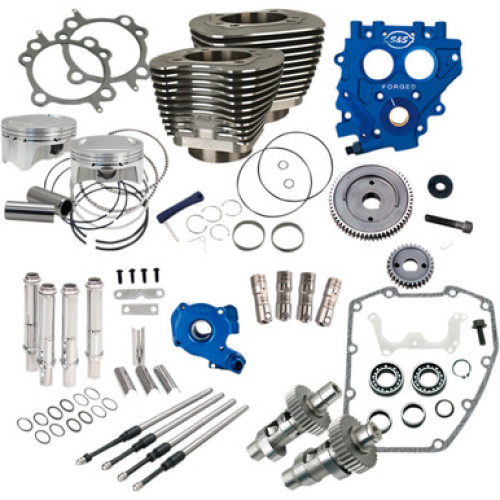 PartzBiz HD: 3465391-S&S 88” to 100” Power Package Black Gear Drive 585GE Cam Harley Twin Cam 99-06 PartzBiz HD: 3465391-S&S 88” to 100” Power Package Black Gear Drive 585GE Cam Harley Twin Cam 99-06