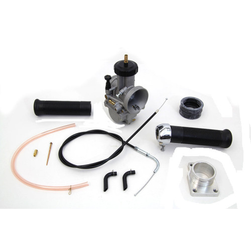 PartzBiz HD: 3455850-OKO 38mm Flat Side OE Replacement Carb Carburetor Kit Harley 1948-1965 Panhead PartzBiz HD: 3455850-OKO 38mm Flat Side OE Replacement Carb Carburetor Kit Harley 1948-1965 Panhead