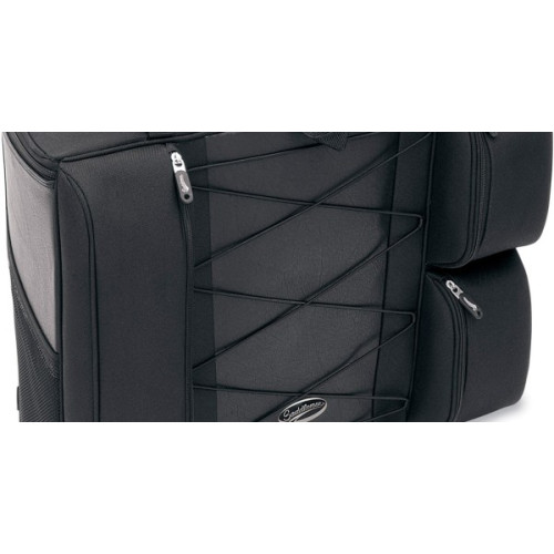 PartzBiz HD: 3456553-Saddlemen Saddlestow Back Rest Sissy Seat Bag BR4100 Harley Touring Dressers PartzBiz HD: 3456553-Saddlemen Saddlestow Back Rest Sissy Seat Bag BR4100 Harley Touring Dressers