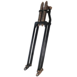 PartzBiz HD 35236 - 2” Under 20” Black Copper Brass Springer Front End Harley Bobber Chopper Softail PartzBiz HD 35236 - 2” Under 20” Black Copper Brass Springer Front End Harley Bobber Chopper Softail