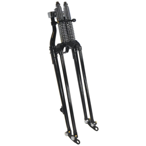 PartzBiz HD: 3442484-Antique Vintage Replica Style Black 32” 22” Stock Length Springer Fork Front End PartzBiz HD: 3442484-Antique Vintage Replica Style Black 32” 22” Stock Length Springer Fork Front End
