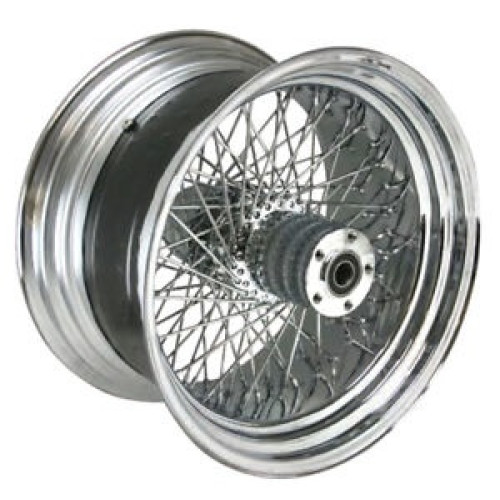 PartzBiz HD: 3460300-Ultima Chrome Billet 18” x 8.5” 80 Spoke Rear Wheel Harley Custom 250mm Chopper PartzBiz HD: 3460300-Ultima Chrome Billet 18” x 8.5” 80 Spoke Rear Wheel Harley Custom 250mm Chopper