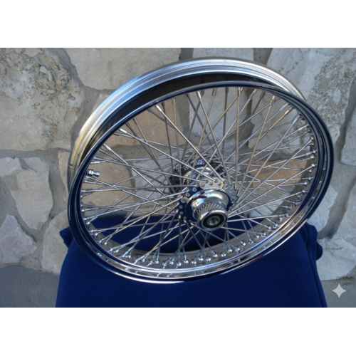 PartzBiz HD: 3447347-Chrome 21 X 3.5 80 Spoke Front Wheel Rim Harley Touring Softail Custom 84-07 SD PartzBiz HD: 3447347-Chrome 21 X 3.5 80 Spoke Front Wheel Rim Harley Touring Softail Custom 84-07 SD