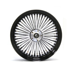 PartzBiz HD 37-538 - Black 16” X 3.5” 48 Fat King Spoke Rear Wheel Rim Harley Touring Softail Bagger PartzBiz HD 37-538 - Black 16” X 3.5” 48 Fat King Spoke Rear Wheel Rim Harley Touring Softail Bagger
