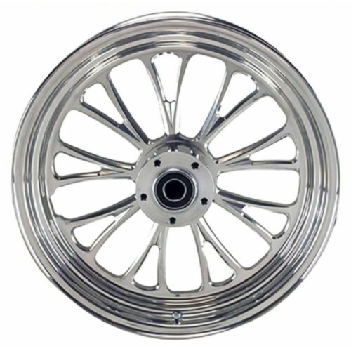 PartzBiz HD: 3455787-New Ultima Manhattan Polished Billet Aluminum 18” X 3.5” Rear Wheel Rim Harley PartzBiz HD: 3455787-New Ultima Manhattan Polished Billet Aluminum 18” X 3.5” Rear Wheel Rim Harley