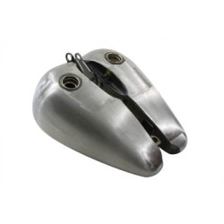 PartzBiz HD 38-0120 - 3.5 Gallon Flatside Fat Bob Boy Heritage Fuel Gas Tank 1984-1999 Harley Softail