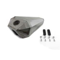 PartzBiz HD 38-0197 - 2.2 Gallon Prism Prizm Gas Fuel Tank Harley Rigid Bobber Chopper Sportster XS650