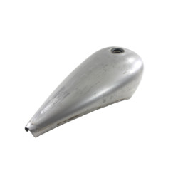 PartzBiz HD 38-0279 - 3.8 Gallon Curved & Stretched Chopper Softail Rigid Custom Gas Fuel Tank Harley