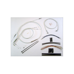 PartzBiz HD 3871182 - Magnum Chromite 15-17” Ape Hanger Handlebar Control Cable Kit 18+ Harley Softail PartzBiz HD 3871182 - Magnum Chromite 15-17” Ape Hanger Handlebar Control Cable Kit 18+ Harley Softail