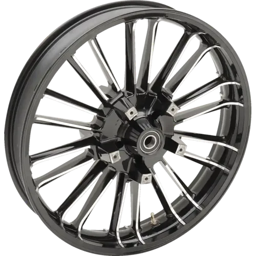 PartzBiz HD: 3448883-Coastal Moto Black Cut Atlantic Precision 21x3.5 Wheel Rim 2008+ Harley Touring PartzBiz HD: 3448883-Coastal Moto Black Cut Atlantic Precision 21x3.5 Wheel Rim 2008+ Harley Touring
