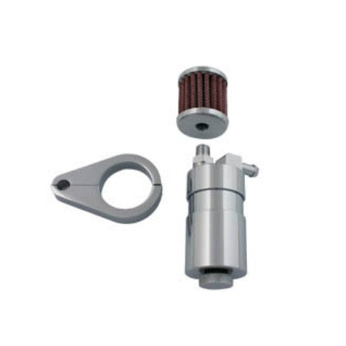PartzBiz HD: 3462296-Chrome Oil Collector Can Engine Tank Breather Harley Chopper Pan Shovel Head Evo PartzBiz HD: 3462296-Chrome Oil Collector Can Engine Tank Breather Harley Chopper Pan Shovel Head Evo