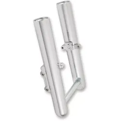 PartzBiz HD 40-503 - Arlen Ness Smooth Dual Disc Hot Legs Fork Lower Chrome Harley Touring 2014+ PartzBiz HD 40-503 - Arlen Ness Smooth Dual Disc Hot Legs Fork Lower Chrome Harley Touring 2014+