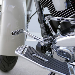 PartzBiz HD 400-041 - Arlen Ness SpeedLiner Shift Peg Kit Chrome Knurled CNC Billet Aluminum Harley PartzBiz HD 400-041 - Arlen Ness SpeedLiner Shift Peg Kit Chrome Knurled CNC Billet Aluminum Harley