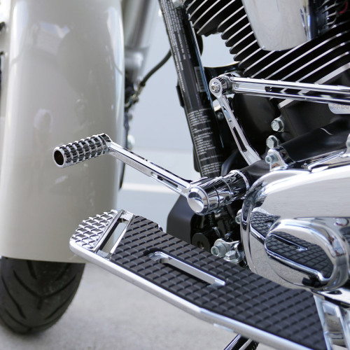 PartzBiz HD: 3489219-Arlen Ness SpeedLiner Shift Peg Kit Chrome Knurled CNC Billet Aluminum Harley PartzBiz HD: 3489219-Arlen Ness SpeedLiner Shift Peg Kit Chrome Knurled CNC Billet Aluminum Harley