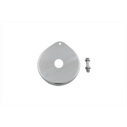 PartzBiz HD 42-0217 - V-Twin Chrome Kick Starter Trans Return Spring Cover Harley OE 33150-59 FL 41-84