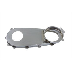 PartzBiz HD 42-0617 - Chrome Steel Inner Primary Cover Harley Panhead Shovelhead Evo Alternator Type