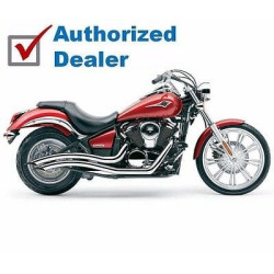 PartzBiz HD 4218 - Cobra Chrome Speedster Swept Exhaust Pipes 2006-2016 Kawasaki Vulcan VN900 PartzBiz HD 4218 - Cobra Chrome Speedster Swept Exhaust Pipes 2006-2016 Kawasaki Vulcan VN900