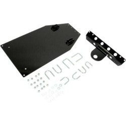 PartzBiz HD 4501-0495 - Moose Utility Snow Plow Blade Bottom Mount Plate Kit Offroad ATV Arctic Wildcat