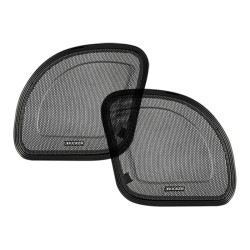 PartzBiz HD 45HDRG - Kicker Shark Nose Fairing Speaker Grilles Replacement 15+ FLTRX FLTRU Harley