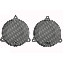 PartzBiz HD 45HDSG - Kicker Batwing Fairing Speaker Grilles Replacement 14+ FLHT FLHX Harley Touring