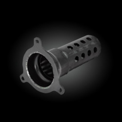 PartzBiz HD 46547 - Vance & Hines Hi Output Black Slip On Mufflers Exhaust Harley Softail Fat Bob M8