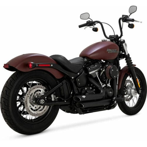 PartzBiz HD: 3454410-Vance & Hines Black Shortshots Staggered Exhaust Pipes 2018 Harley Softail PartzBiz HD: 3454410-Vance & Hines Black Shortshots Staggered Exhaust Pipes 2018 Harley Softail