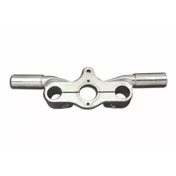 PartzBiz HD 49-0939 - Zinc Springer Fork Inline Top Triple Tree w/ Ears 36-45 Harley Knucklehead WL FL PartzBiz HD 49-0939 - Zinc Springer Fork Inline Top Triple Tree w/ Ears 36-45 Harley Knucklehead WL FL
