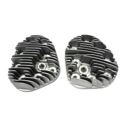 PartzBiz HD 49-0945 - 45” WL Flathead 6:1 High Compression Flat Cylinder Head Set Aluminum Harley WLA