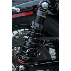 PartzBiz HD 490-1002 - 13.5 Progressive Suspension Black 490 Sport Series Shocks Harley Dyna Heavy Duty PartzBiz HD 490-1002 - 13.5 Progressive Suspension Black 490 Sport Series Shocks Harley Dyna Heavy Duty