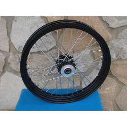 PartzBiz HD 51680 - Billet 40 Spoke 23” x 3” Front Wheel Rim Harley Touring Dual Disc Black PartzBiz HD 51680 - Billet 40 Spoke 23” x 3” Front Wheel Rim Harley Touring Dual Disc Black