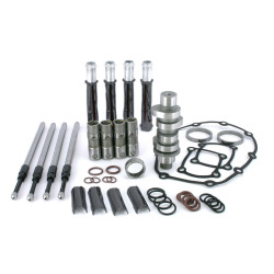 PartzBiz HD 517-318B - Zippers Red Shift 468 Cam M8 Kit Package Black Pushrods Harley Touring Softail PartzBiz HD 517-318B - Zippers Red Shift 468 Cam M8 Kit Package Black Pushrods Harley Touring Softail