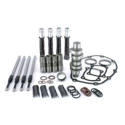 PartzBiz HD 517-319 - Zippers Red Shift 472 Cam M8 Kit Package Chrome Pushrods Harley Touring Softail PartzBiz HD 517-319 - Zippers Red Shift 472 Cam M8 Kit Package Chrome Pushrods Harley Touring Softail