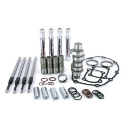 PartzBiz HD 517-333B - Zippers Red Shift 552 Cam M8 Kit Package Black Pushrods Harley Touring Softail PartzBiz HD 517-333B - Zippers Red Shift 552 Cam M8 Kit Package Black Pushrods Harley Touring Softail