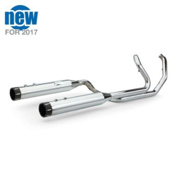 PartzBiz HD 550-0701A - S&S Chrome Tracer El Dorado MK45 Exhaust Pipes Mufflers Harley 17-18 Touring PartzBiz HD 550-0701A - S&S Chrome Tracer El Dorado MK45 Exhaust Pipes Mufflers Harley 17-18 Touring