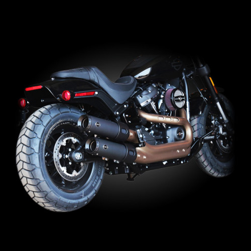 PartzBiz HD: 3453412-S&S Grand National Black Slip On ท่อไอเสีย 18-20 Harley Softail Fat Bob PartzBiz HD: 3453412-S&S Grand National Black Slip On ท่อไอเสีย 18-20 Harley Softail Fat Bob