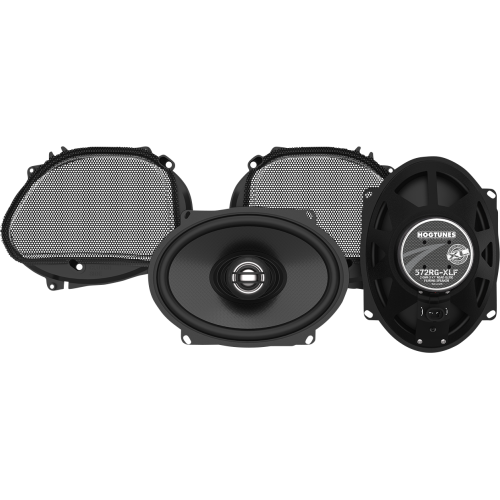 PartzBiz HD: 3489050-Hogtunes XL Series Fairing Speakers 5” x 7” Coaxial 2 Ohm Pair Harley FLTR 98-13