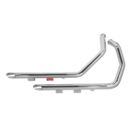 PartzBiz HD 60-213 - Ultima Chrome Drag Pipes Exhaust System 1.75” OD 40” Harley Sportster XL 1986-03 PartzBiz HD 60-213 - Ultima Chrome Drag Pipes Exhaust System 1.75” OD 40” Harley Sportster XL 1986-03