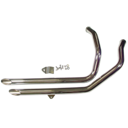 PartzBiz HD 60-214 - Ultima Chrome Drag Pipes Exhaust System 2” OD 40” Harley Sportster XL 1986-03 PartzBiz HD 60-214 - Ultima Chrome Drag Pipes Exhaust System 2” OD 40” Harley Sportster XL 1986-03