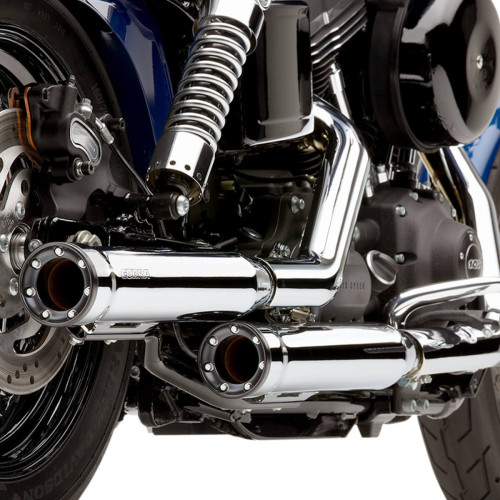 PartzBiz HD: 3480027-Cobra Chrome 3” RPT Slip On Mufflers Exhaust Pipes Harley 91-2017 Dyna FXD FXDB PartzBiz HD: 3480027-Cobra Chrome 3” RPT Slip On Mufflers Exhaust Pipes Harley 91-2017 Dyna FXD FXDB