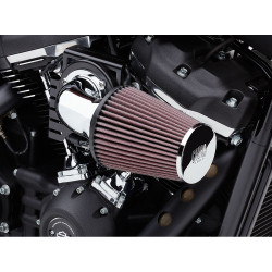 PartzBiz HD 606-0103-06 - Cobra Chrome Cone Air Intake Cleaner 90 Degree Elbow Harley Sportster 2004-2019 PartzBiz HD 606-0103-06 - Cobra Chrome Cone Air Intake Cleaner 90 Degree Elbow Harley Sportster 2004-2019