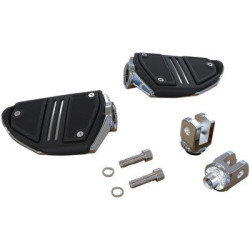PartzBiz HD 61407 - CIRO Twin Rail Chrome Driver ที่วางเท้าหมุดเท้า Floorboards Harley 18+ Softail PartzBiz HD 61407 - CIRO Twin Rail Chrome Driver ที่วางเท้าหมุดเท้า Floorboards Harley 18+ Softail