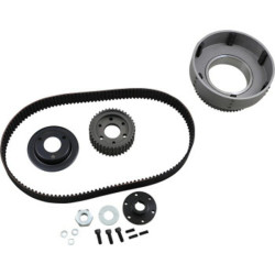 PartzBiz HD 62-39TK-1 - BDL 8mm 1-1/2” Open Primary Belt Drive Kit Kick Start Harley Panhead Knucklehead