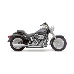 PartzBiz HD 6422 - Cobra Chrome Power Pro HP 2 Into 1 Pipe Exhaust System Harley 2012-2017 Softail PartzBiz HD 6422 - Cobra Chrome Power Pro HP 2 Into 1 Pipe Exhaust System Harley 2012-2017 Softail