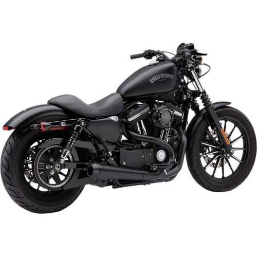 PartzBiz HD: 3446499-Cobra Black El Diablo 2 Into 1 2-1 Exhaust Pipe Header 04-13 Harley Sportster XL